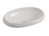 Bathroom Sanitary Ware Ceramic Sinks White Color Art Basin/Oval Hand Wash Basin ALK-365