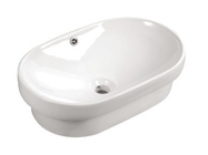 Bathroom Sanitary Ware Ceramic Sinks White Color Art Basin/Oval Hand Wash Basin ALK-367