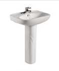Bathroom Sanitary Ware Ceramic Standing Round Pedestal Basin/Pedestal Sinks Item No.708