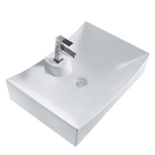 Rectangular Countertop Mounting Ceramic Sinks Sanitary Ware Art Basin Bathroom Wash Basin