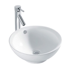 Sanitary Ware Ceramic Sink Countertop White Color Art Basin Bathroom Round Hand Wash Basin