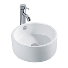 Bathroom Sanitary Ware Ceramic Sinks White Color Art Basin/Round Hand Wash Basin ALK-349