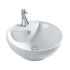 Round Ceramic Sinks Sanitary Ware Above Counter Mounting Art Basin Bathroom Wash Basin