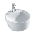Sanitary Ware Art Basin Ceramic Sinks Semi-Counter Mounting Basin Bathroom Hand Wash Basin
