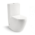 Sanitary Ware Bathroom Washdown Two piece Toilet with 10cm/4inch diameter outlet  Ceramic Toilets