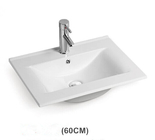Mounting Above Cabinet Ceramic Sinks Sanitary Ware Cabinet Basin Bathroom Hand Wash Basin