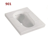 Sanitary Ware Gravity-fed flushing system Squat pan Bathroom Ceramic Squatting Pan W.C.
