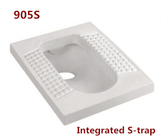 Sanitary Ware Gravity-fed flushing system Squat pan Bathroom Ceramic Squatting Pan W.C.