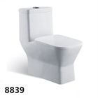 Hot Sale Bathroom Ceramic Toilet Floor Mounted S-trap 300/400mm Siphonic One-piece Toilet