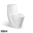 Hot Sale Bathroom Floor Mounted Water Closet S-trap and P-trap Washdown One-piece Toilet