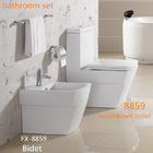 Hot sale Ceramic Bathroom Sets Washdown One piece Toilet with Bidet and wall-hung toilet