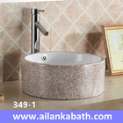 2016 new model fashion blue color basin rectangular shape sanitary ware  colorful art basin for bathroom