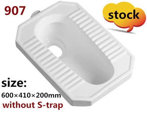 Sanitary Ware Discuont in Stock Products Bathroom Ceramic Squatting Pan W.C.