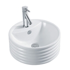 Bathroom Round Bowl Sinks Sanitary Ware Countertop Ceramic Sinks Art Basin Hand wash basin