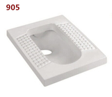 Sanitary Ware Integrated S-trap Porcelain Squat pan Bathroom Ceramic Squatting Pan W.C.