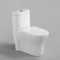 Hot Sale Wholesales Bathroom Ceramic Watercloset Sanitary Ware Washdown One-piece Toilet P-trap 180mm W.C.